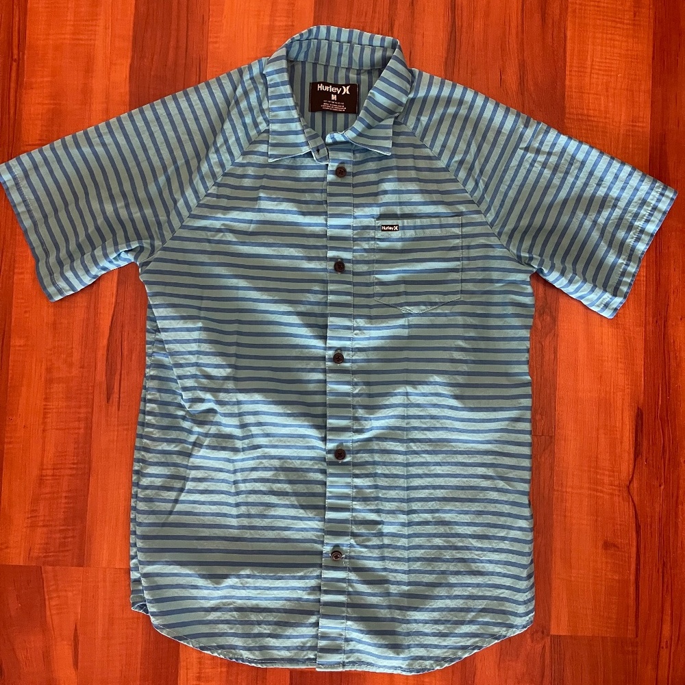 Hurley Button Shirt Boys Medium